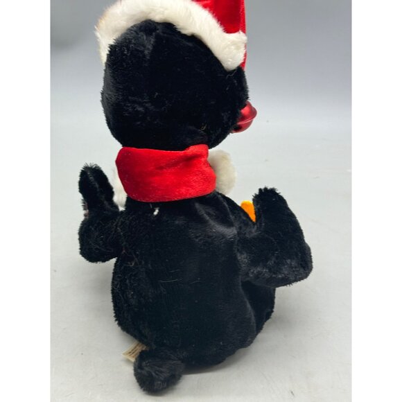 Dan Dee Holiday Christmas Penguin Plush Toy Yakety yak light up dances READ - Picture 5 of 9